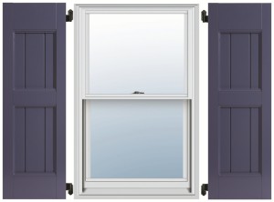 PVC Composite Shutters - V-Groove Style