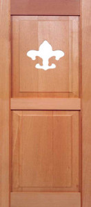Raised Panel Style With Decorative Cutout