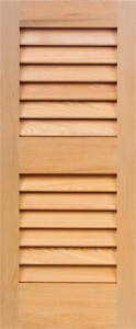 Cypress Shutters - Louver