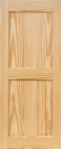 Pine Shutters - V-Groove Style